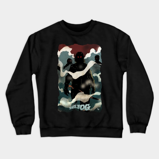 the fog Crewneck Sweatshirt by Trapjaw1974